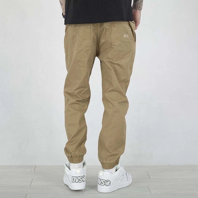 Spodnie Mass Jogger Pants Tapered Fit Signature 2.0 beżowe