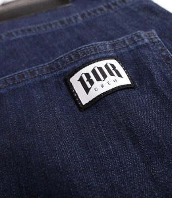 Biuro Ochrony Rapu-Bor New Szorty Krótkie Spodnie Medium Jeans