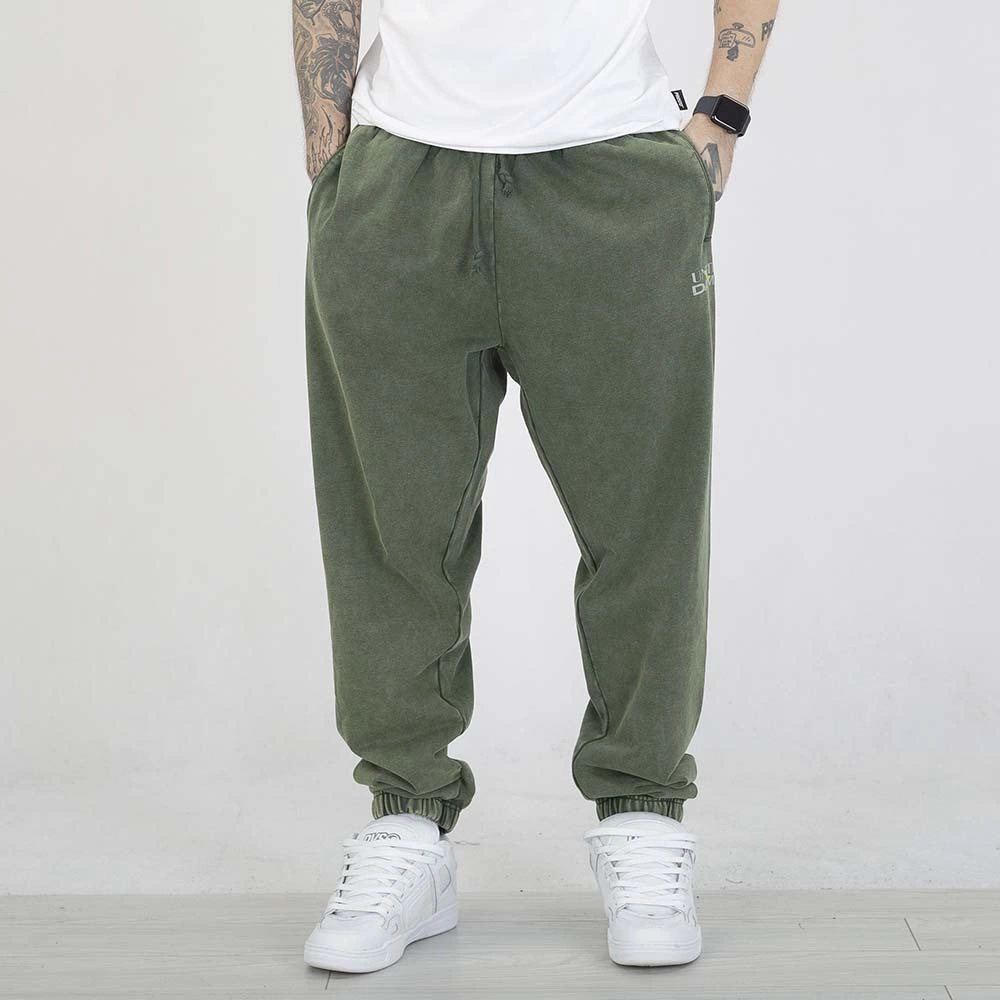 Spodnie dresowe Prosto Demage washed khaki