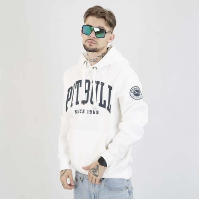 Bluza Pit Bull Hoodie Norton biała