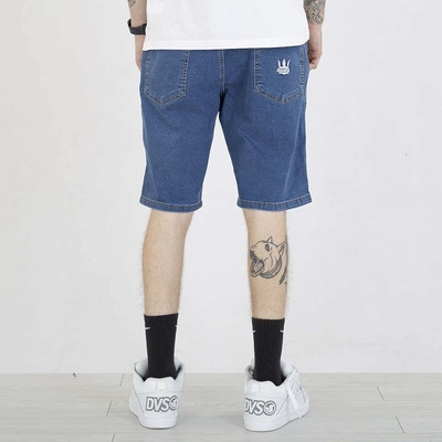 Krótkie spodenki Jigga Wear Baggy Crown ciemne niebieskie