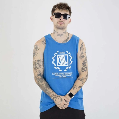 Tank Top Diil Laur chabrowy biały