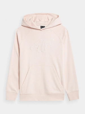 Bluza Hoodie 4F BLD023 kremowa