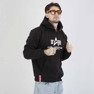 Bluza Alpha Industries Hoodie Basic 178312 czarna