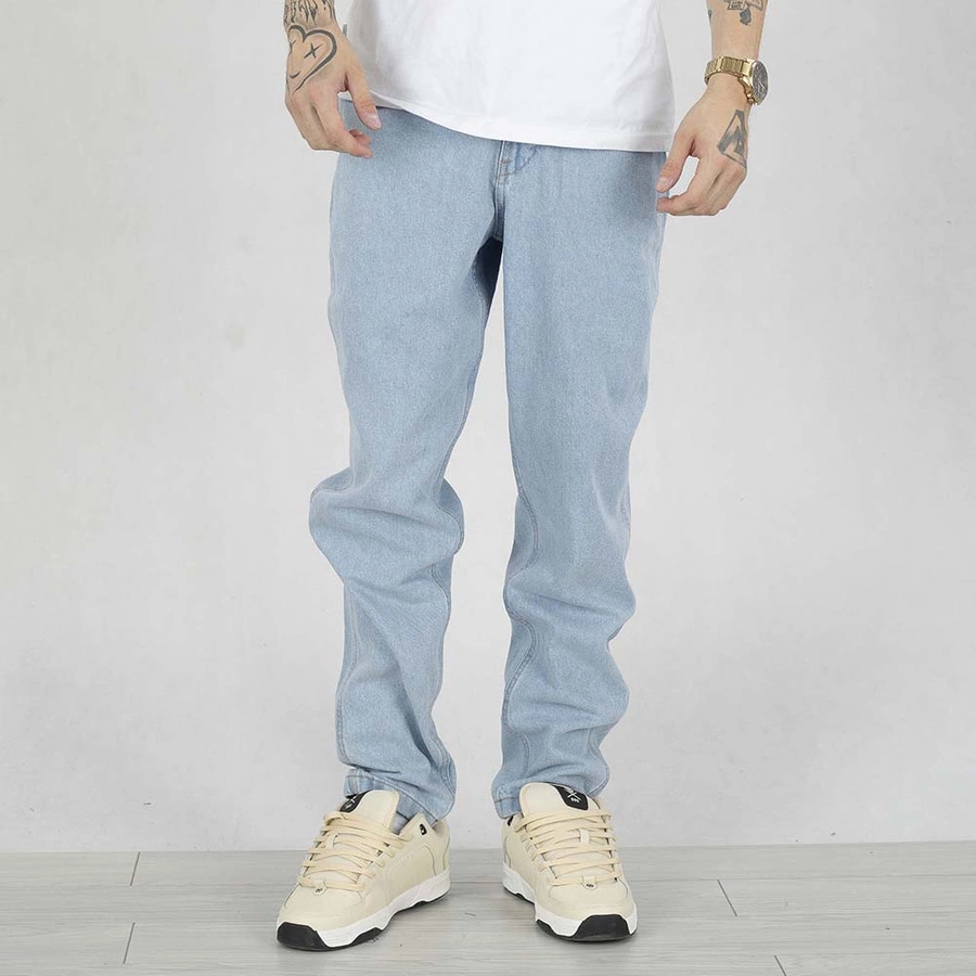 Spodnie Tapered Karl Kani Five Pocket Denim 6000477 light blue