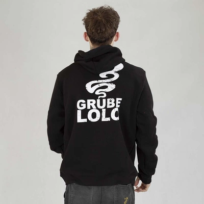 Bluza Grube Lolo Hoodie Big Logo Back czarna