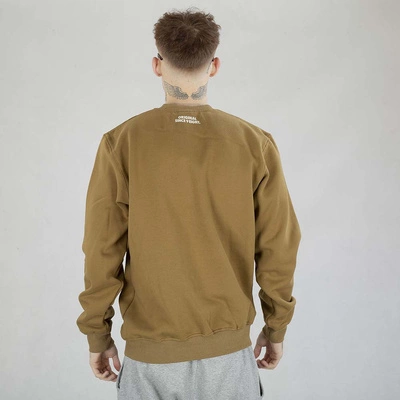 Bluza Mass Crewneck Patch brązowa