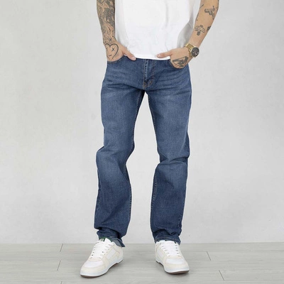 Spodnie Regular I8 Denim REG03 royal blue jeans