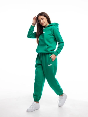 Spodnie Dresowe Nice View Brand Small zielone