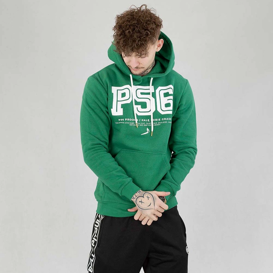 Bluza Dudek P56 Hoodie  Progres PSG zielona