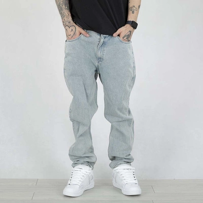 Spodnie Mass Regular Fit Box jasne niebieskie