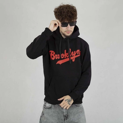 Bluza Hoodie Red Eyes Brooklyn czarna