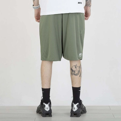 Spodenki Jigga Wear Small Outline Reversible Mesh czarne zielone