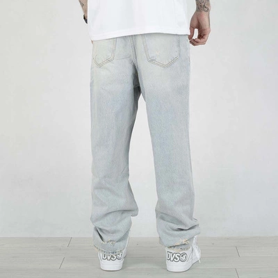 Spodnie Baggy I8 Denim BAG56 jasne niebieskie