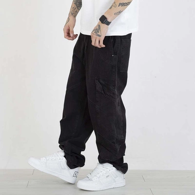 Spodnie Baggy I8 Denim BAG86 czarne