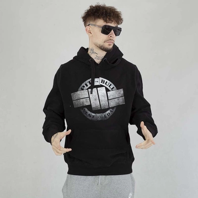 Bluza Pit Bull Hoodie Steel Logo X czarna