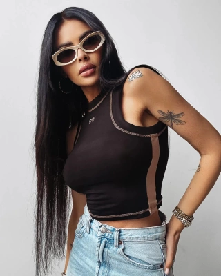 Tank top Olavoga Lyon czarny