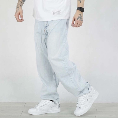 Spodnie Baggy I8 Denim BAG69 jasne niebieskie