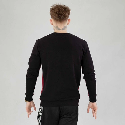 Bluza Patriotic Crewneck Cls One Line biało bordowo czarna