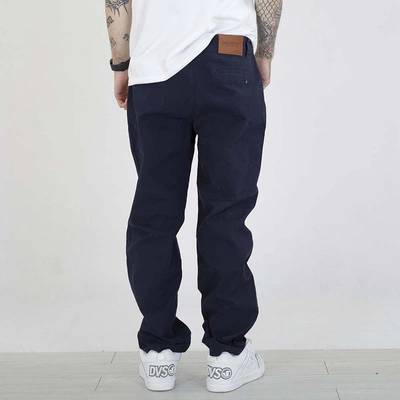 Spodnie Regular Prosto Petrol granatowe